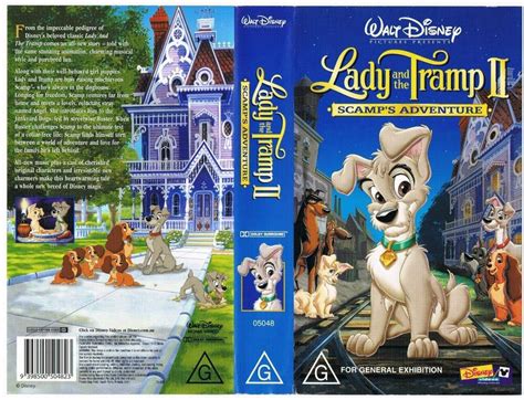 Disney Lady And The Tramp 2 Scamps Adventure Rare Vhs
