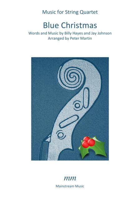 Blue Christmas By Billy Hayes And Jay Johnson Digital Sheet Music For