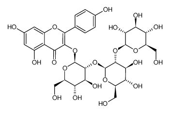 Van wikipedia, de gratis encyclopedie. CAS#:80714-53-0 | kaempferol 3-O-β-D-glucosyl-(1→2)-β-D ...