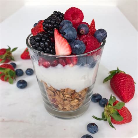 Perfect Yogurt Parfait With Easy Granola And All The Berries