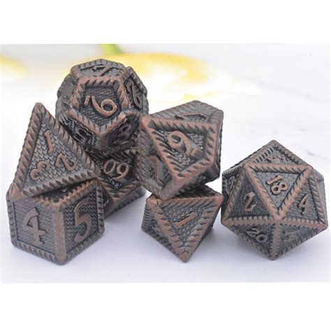 Cool Dice Sets Dnd Dragon Dice Dandd Metal Dnd Dice Polyhedral Etsy