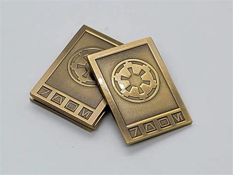 Gold Imperial Credits Star Wars Imperial Coins For Sabacc