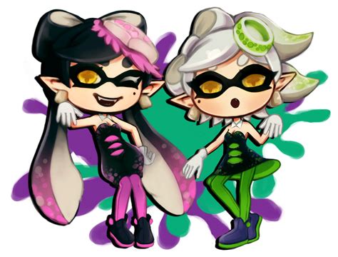 Pin By Something Useless On Splatoon Callie And Marie Chibi Drawings