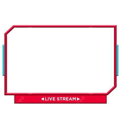 Twitch Live Streaming Overlay Png Image Pink Twitch Live Streaming