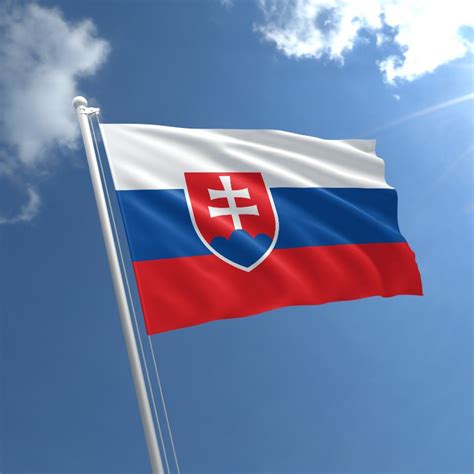 The flag of slovakia consists of the slovak tricolor and the slovak coat of arms. Slovakia Flag | Buy Flag of Slovakia | The Flag Shop