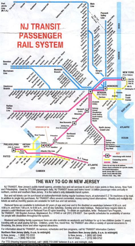 Michelin Transitwise New York Long Island New Jersey Transit Map