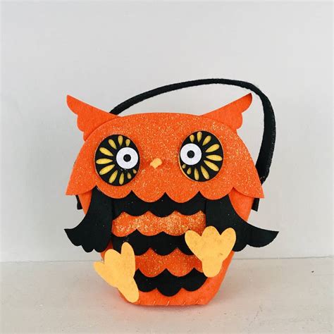 Halloween Trick Or Treat Owl Bag By Little Ella James