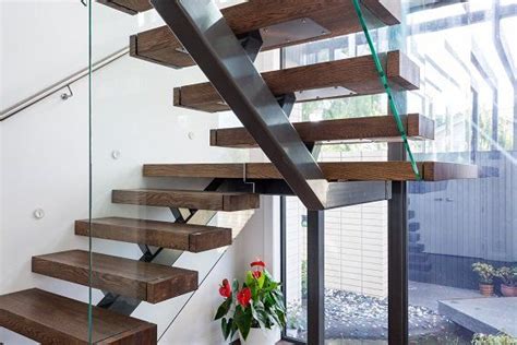 Steel Stair 29 Modern Floating Staircase Stylecraft Stairways