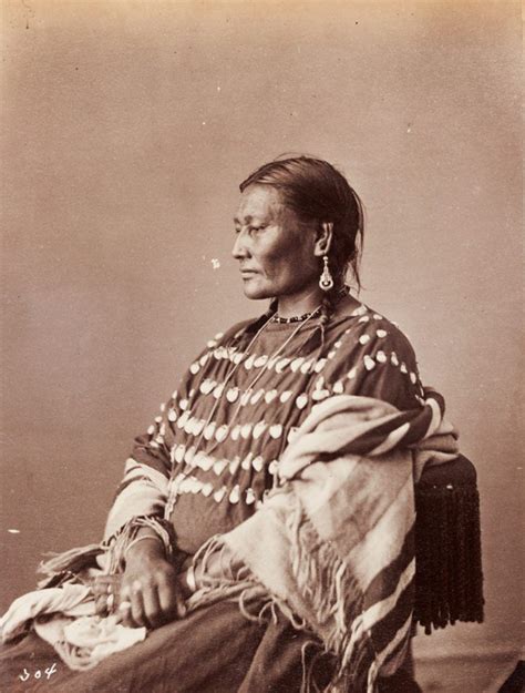 Ear Of Corn Wife Of Lone Wolf Oglala Lakota 1872 Photo By Alexander