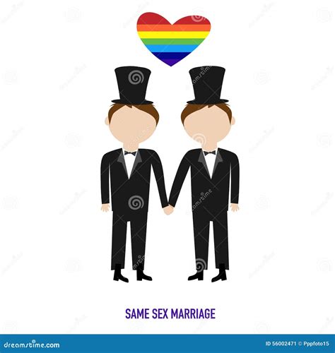 Same Sex Wedding Stock Vector Illustration Of Marriage Hot Sex Picture