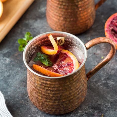 Blood Orange Moscow Mule Flavor The Moments