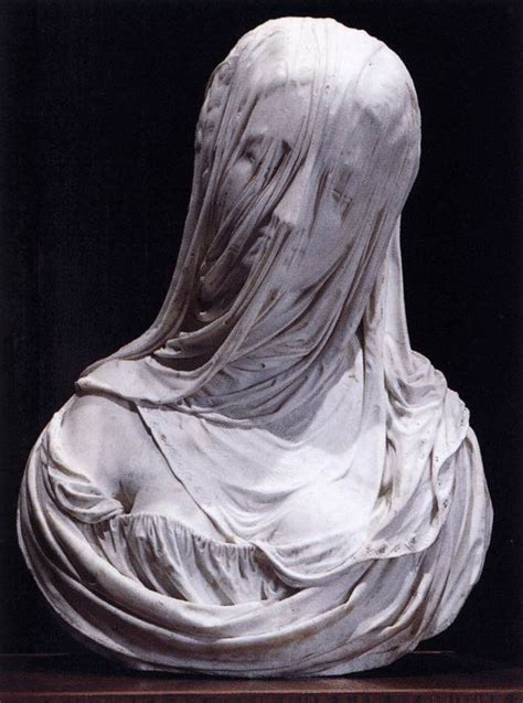 Antonio Corradini Bust Of A Veiled Woman Puritas 1717 25