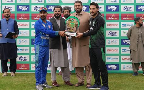 Maiwand Defenders And Pamir Legends Share Green Afghanistan One Day Cup