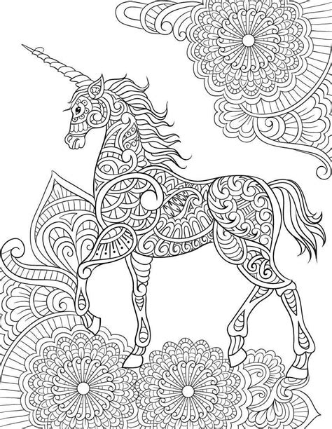 Unicorn Mandala Coloring Pages Only Coloring Pages Unicorn Coloring