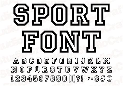 Varsity Font Svg Varsity Letter Svg Varsity Alphabet Svg Sports Font