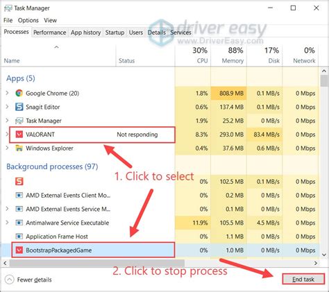 How To Fix Valorant Not Launching On Pc 2023 Tips Driver Easy