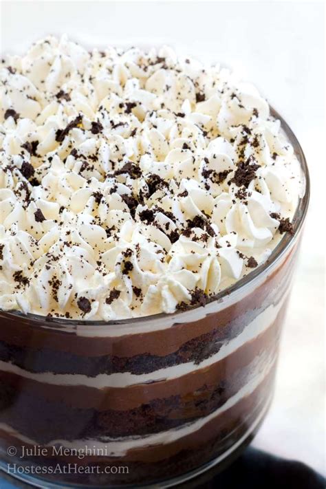 Chocolate Pudding Trifle Dessert Recipe Hostess At Heart