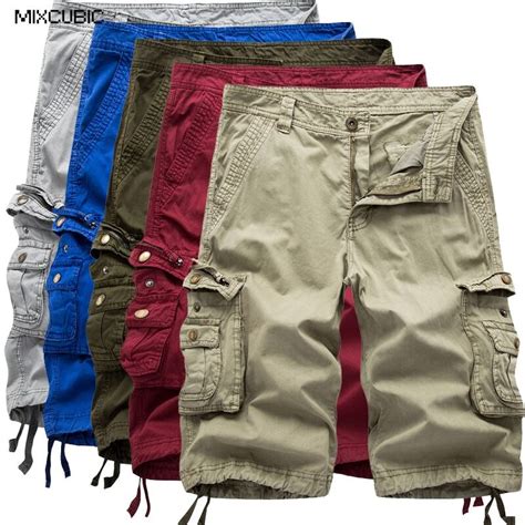 Mixcubic 2017 New College Style Summer Cool Cargo Military Multi Pocket