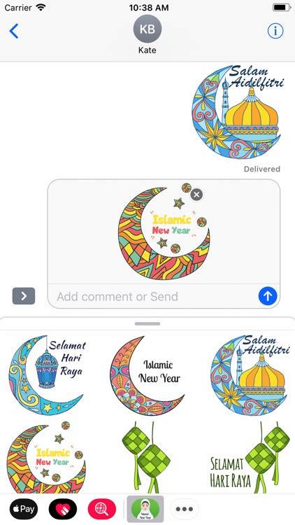 Islamic Hari Raya Stickers By Bee Lea Teo