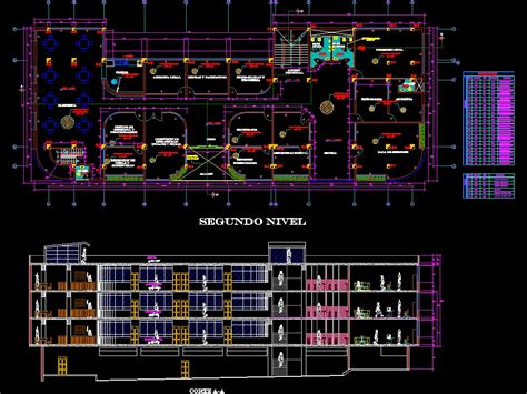 Administrative Building In Autocad Download Cad Free 146 Mb