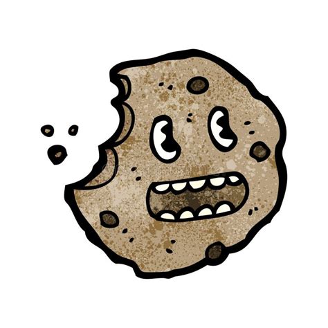Cookie Dos Desenhos Animados Ilustração Do Vetor Ilustração De