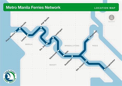 Pasig River Ferry 2019 Route Map And Schedule Travel Up