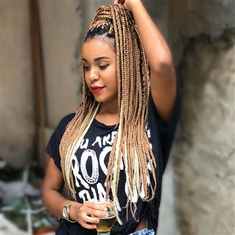 Box Braids Are Designed For The Ladies With A Strong Wish To Be Smarter