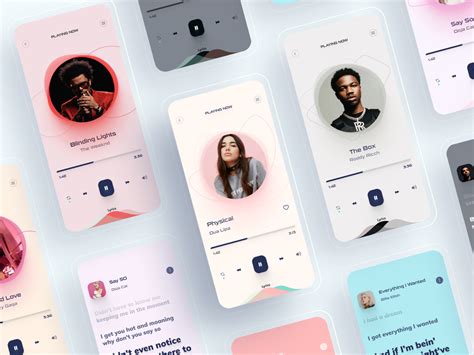 Music App Design 2 By Yueyue For Top Pick Studio On Dribbble