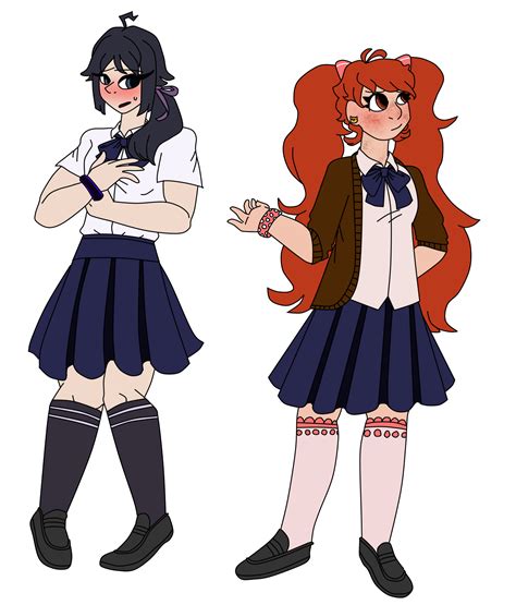 My Personal Designs For Ayano And Osana Because Not Only Is Yandev