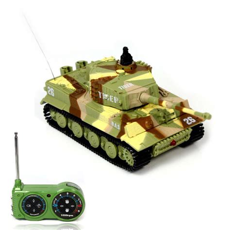 New 172 49mhz Rc Radio Remote Control Tiger Tank 20m Kids Toy T