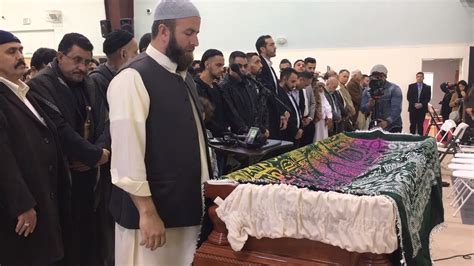 Scenes From The Funeral Of Abdullah Hassan Youtube