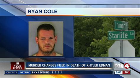 Ryan Cole Charged With Murder In Death Of Khyler Edman In Port Charlotte