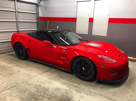 Chevrolet Corvette C6 Zr1 Painted In Torch Red Photo Taken By