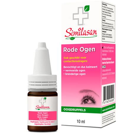 Similasan Rode Ogen Oogdruppels Mysimilasan Webshop