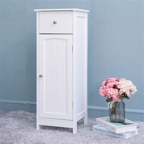 Small White Bathroom Storage Cabinet Semis Online