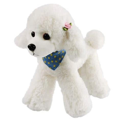 Pile Of Stuffed Animals Dog Stuffed Soft Plush Realistic Poodle Toys