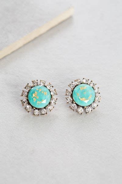 Jane Stud Earrings Turquoise Turquoise Stud Earrings Stud Earrings