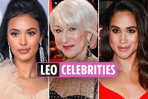 Leo Celebrities Which Famous Faces Have The Leo Star Sign The