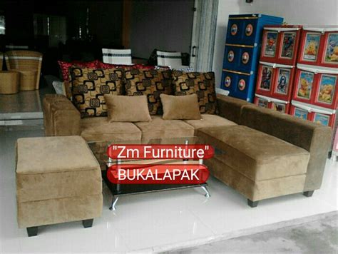 Sofa 2 seater (99) sofa 3 seater (224) sofa modular (129) saring. Jual Sofa L Minimalis Puk Rose di lapak Zm Furniture ...