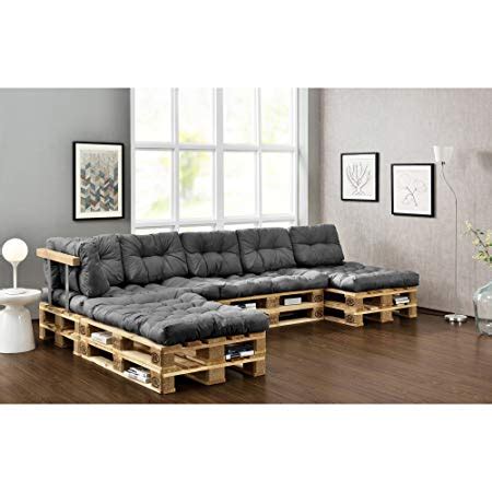 Also eher zum gammeln als wirklich sitzen gedacht. en.casa Euro Paletten-Sofa - DIY Möbel - Indoor Sofa mit ...