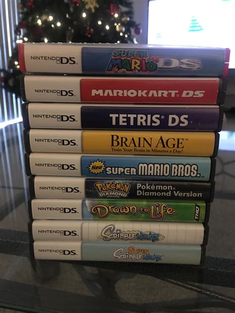 my ds game collection as of 12 25 2019 games sorted from oldest to newest sm64ds brain age