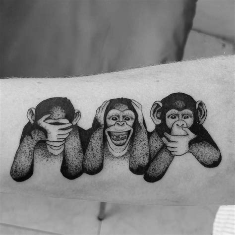 Significado De Tatuagem Dos Três Macacos Sábios Blendup