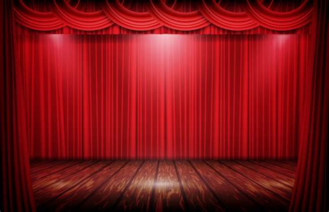 Maybe you would like to learn more about one of these? Premium Vector | Abstract background stage of red curtain ...