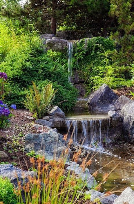 53 Backyard Garden Waterfalls Pictures Of Designs Designing Idea