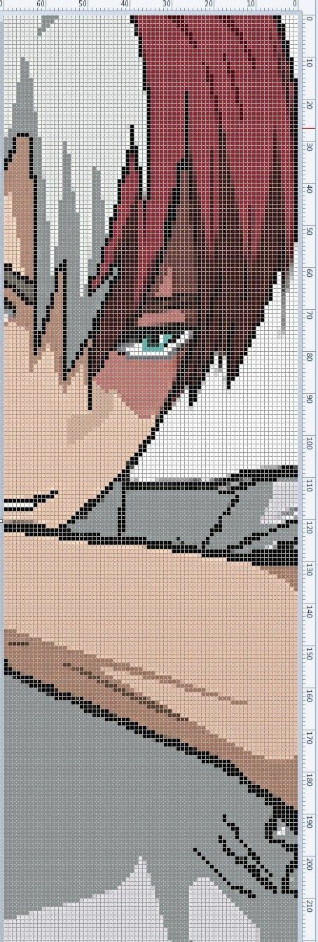 Pin By Glitchscreen On Minecraft Anime Pixel Art Pixel Art Grid Images