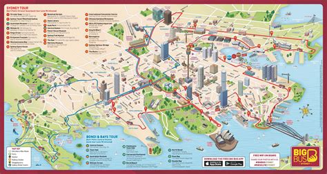 Sydney Attractions Map Pdf Free Printable Tourist Map Sydney Waking