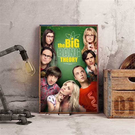 The Big Bang Theory Poster The Big Bang Theory Wall Art Mo Inspire