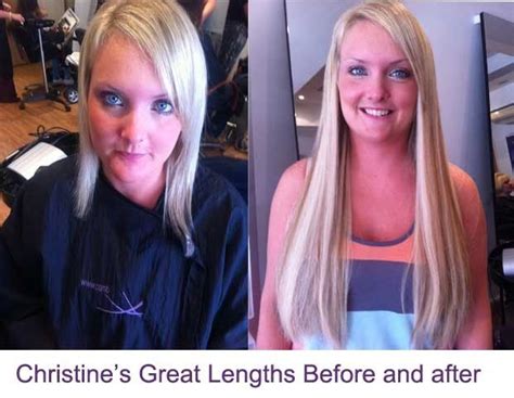Great Lengths Hair Extensions Before And After Pictures Ruislip Trendy