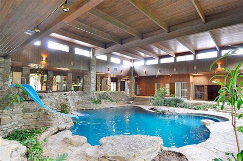 Indoor Pool With Slide Amazing Swimming Pools Swimming Pools Backyard