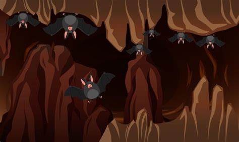 Bat Cave Cartoon
